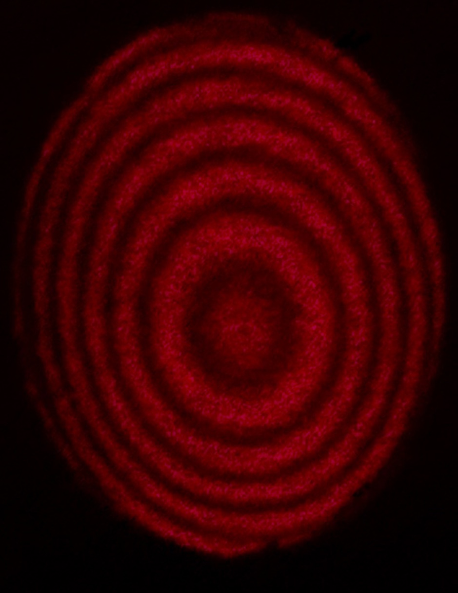 Interferomter fringes